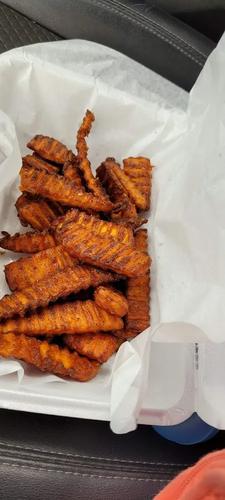 Burnt Sweet Potato Fries